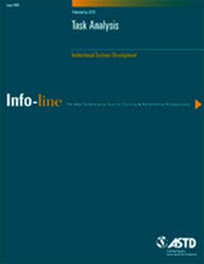 Task Analysis—Instructional Systems Development